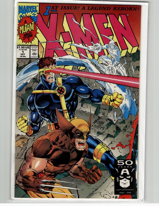 X-Men #1 Wolverine and Cyclops Cover (1991) X-Men [Key Issue]