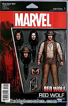 RED WOLF (2015 Series)  (MARVEL) #1 FIGURE VAR Very Fine Comics Book