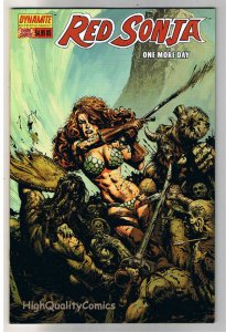 RED SONJA - ONE MORE DAY, NM, Liam Sharp, Justin Gray, 2005, more RS in store