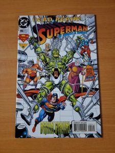 Superman #95 Direct Market Edition ~ NEAR MINT NM ~ 1994 DC Comics