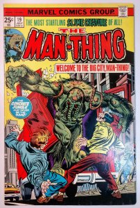 Man-Thing #19 (6.5, 1975) FIRST APP OF SCAVENGER