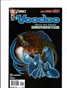 Lot of 4 New 52 Voodoo DC Comic Books #4 5 6 7 LH5