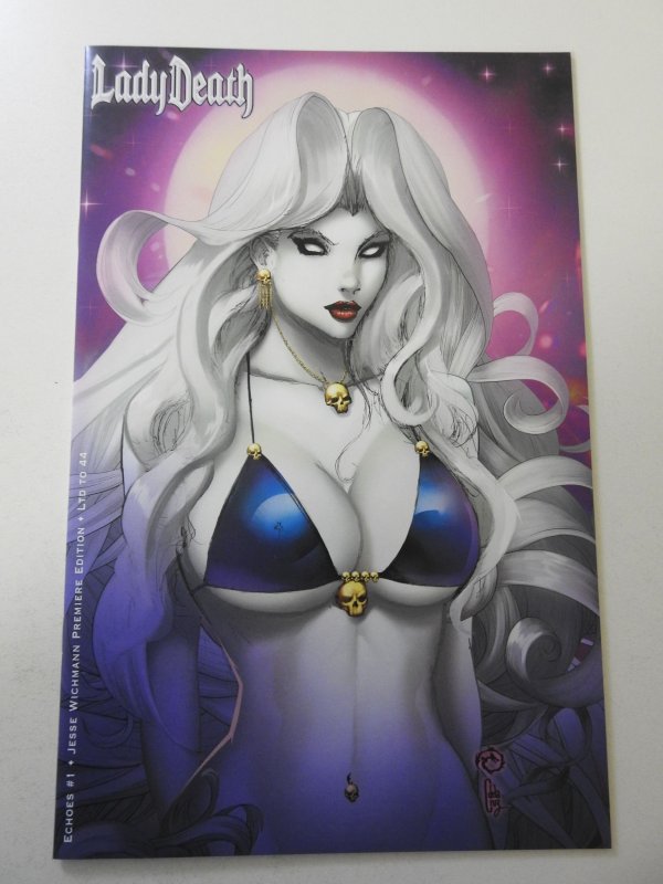 Lady Death: Echoes #1 Jesse Wichmann Premiere Edition NM- Condition! W/ COA!