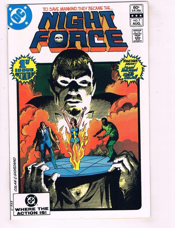 Night Force # 1 NM 1st Print DC Comic Book Batman Superman Flash Arrow Atom HJ2