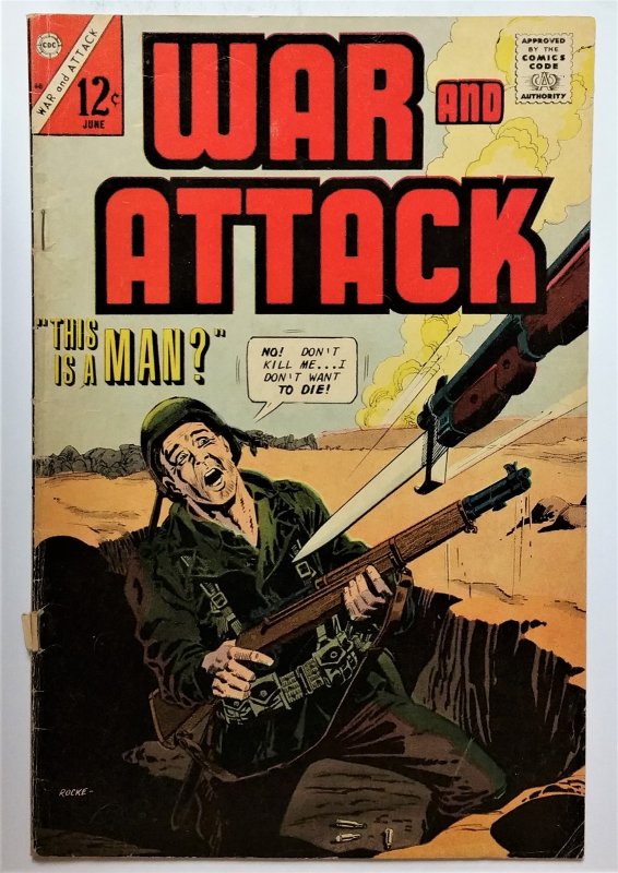 War and Attack #60 (Jun 1967, Charlton) GD