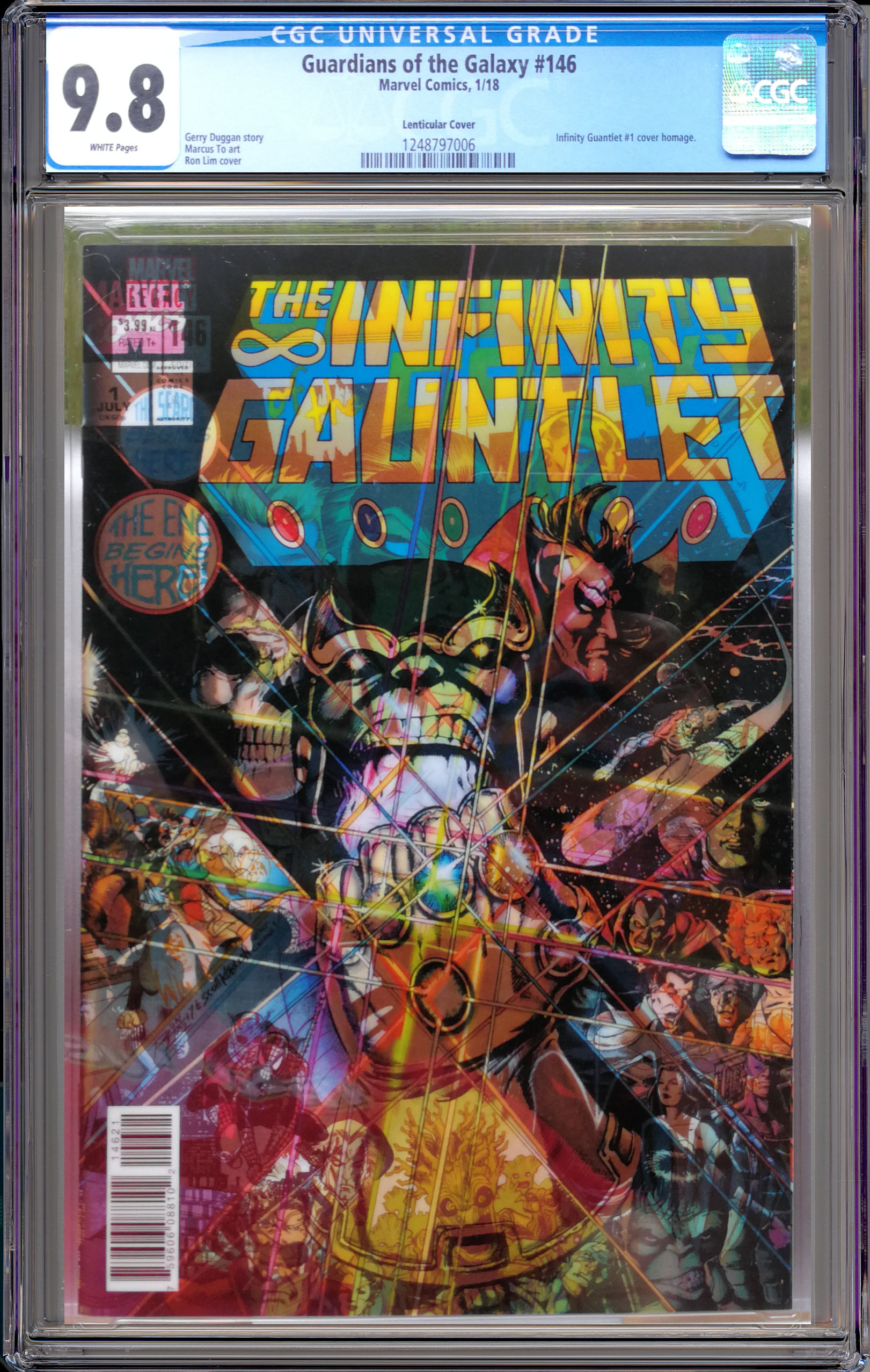 infinity gauntlet guardians of the galaxy