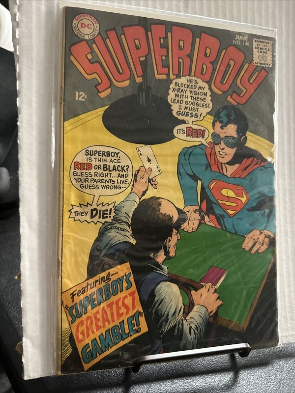 Superboy #148-June, 1968-DC Comics-Legion Appearance