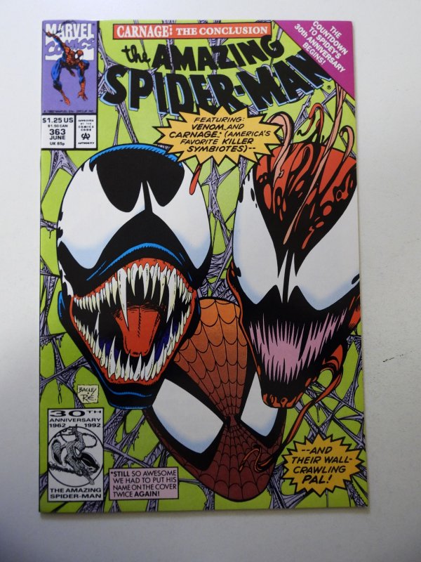 The Amazing Spider-Man #363 (1992) VF+ Condition