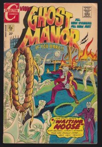 Ghost Manor #3 4.0 VG Charlton Comic - Feb 1972