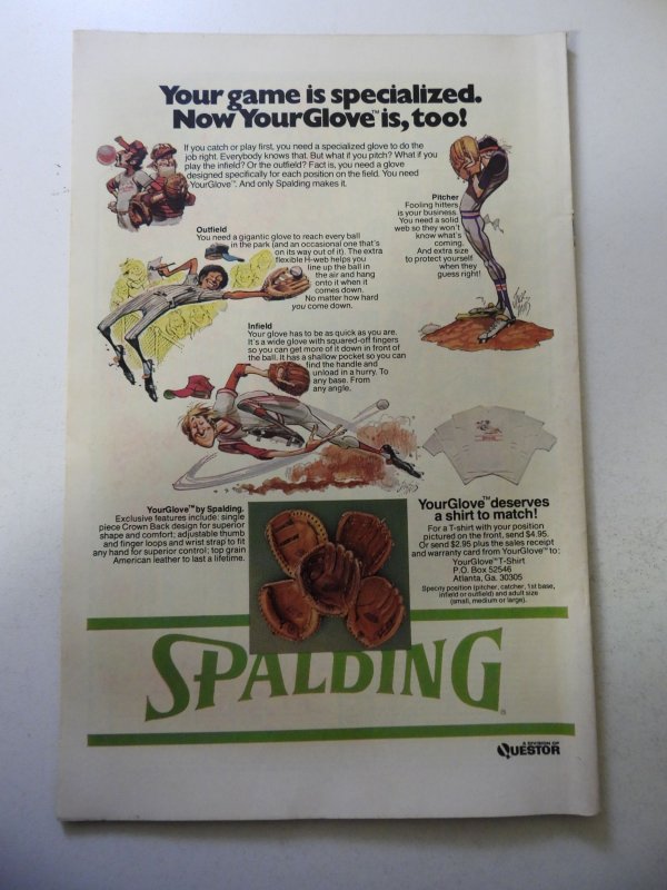 Iron Fist #8 (1976) VG Condition centerfold detached at one staple