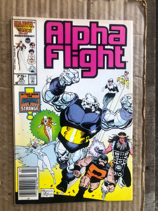 Alpha Flight #36 (1986)