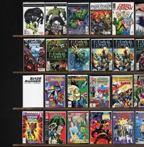 Huge Lot 140+ Comics with Solo Avengers, Green Arrow, L.E.G.I.O.N. & More!