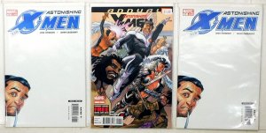 Astonishing X-Men Lot of 3 #17 x2, Annual 1 (2006) Marvel Comics 1st Print