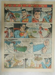 bvSuperman Sunday Page #1023 by Wayne Boring from 6/7/1959 Tabloid Page Size