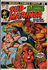 Sub-Mariner #58 (1973) 8.5 VF+