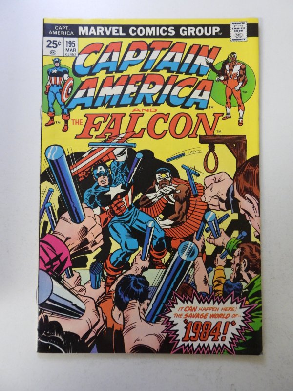 Captain America #195 (1976) FN/VF condition