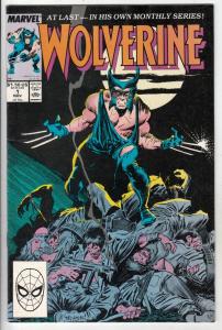 Wolverine #1 (Nov-88) VF/NM High-Grade Wolverine