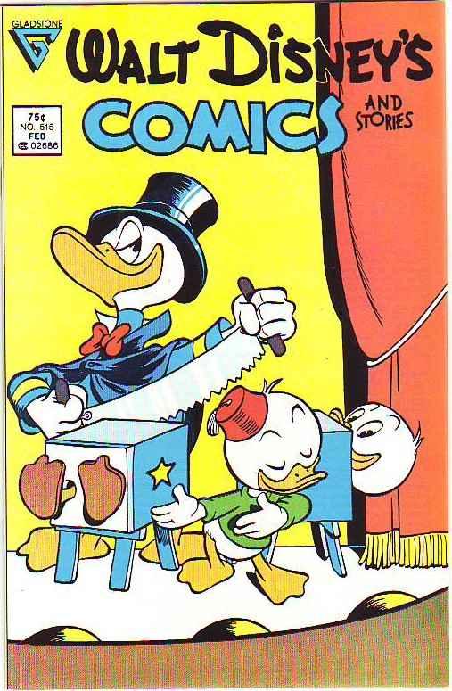 Comics and Stories, Walt Disney's #515 (Feb-87) NM/NM- High-Grade Donald Duck...