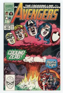 Avengers #323 Alpha Flight Sersi Captain America FN