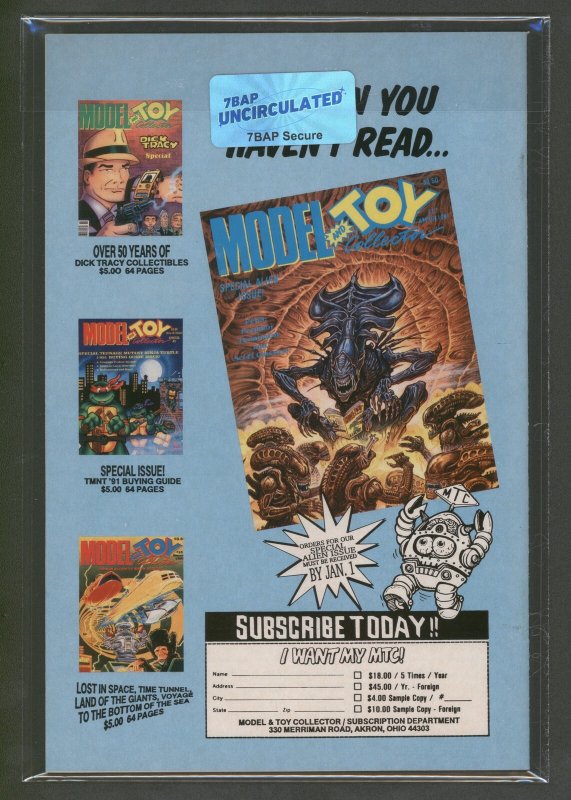 7BAP Uncirculated - Aliens vs Predator #4 (1990)