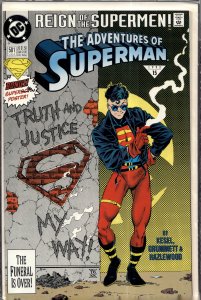 Adventures of Superman #501 (1993) Superboy