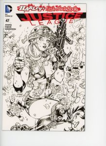 Justice League 47 Harley Quinn B&W Jim Lee Variant 9.0 (our highest grade)