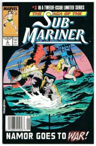 Saga of The Sub Mariner #3 (Marvel, 1989) VF