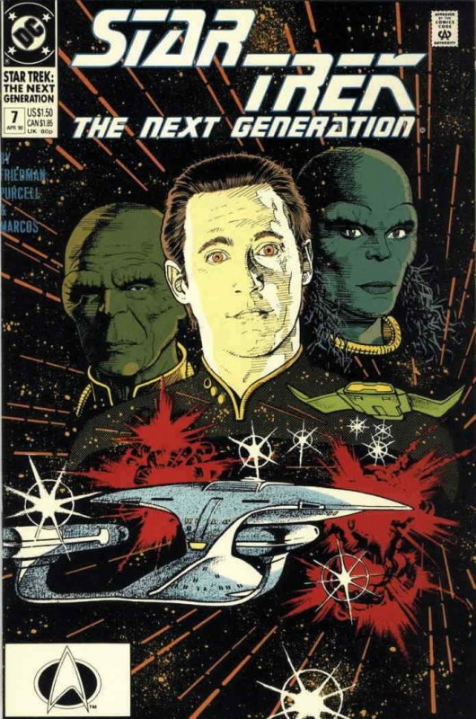 Star Trek: The Next Generation #7 VF; DC | save on shipping - details inside