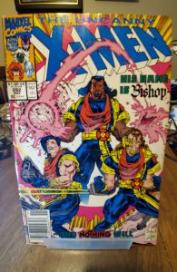 Uncanny X-Men #282 Fine 1st Bishop cover