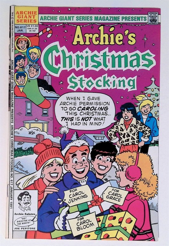 Archie Giant Series Magazine #617 (Jan 1991, Archie) 6.0 FN