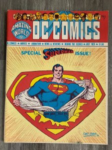 1975 AMAZING WORLD OF DC COMICS #7 FN+ 6.5 Special Superman Issue / Curt Swan