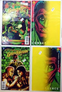 Convergence Green Lantern Corps Lot 4 #1, 1 B, 2, 2 B 2015 DC 1st Print Comics