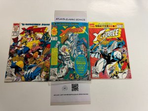 3 X-Force Marvel Comic Books  # 16 18 Annual # 1 X-men Cable Shatter Star 51 CT8