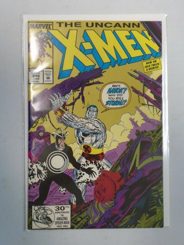 Uncanny X-Men #248 2nd Printing NM (1989 1st Series)