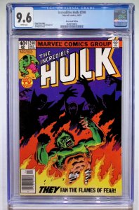 The Incredible Hulk #240 (1979) CGC 9.6