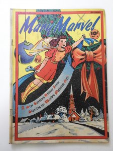 Mary Marvel #8 (1946) VG Condition! Centerfold wrap detached bottom staple