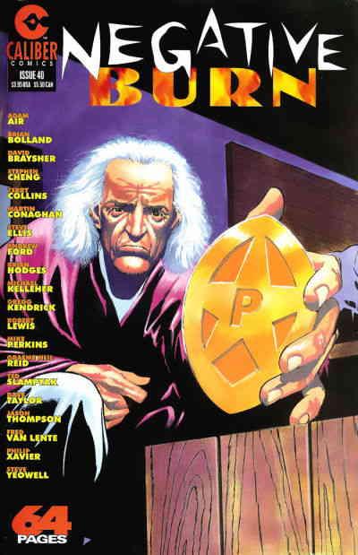 Negative Burn #40 VF/NM ; Caliber | Brian Bolland