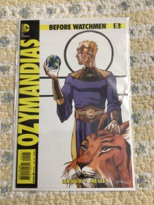 Before watchmen: ozymandias #5 Jill Thompson variant cover limited 1 for 25