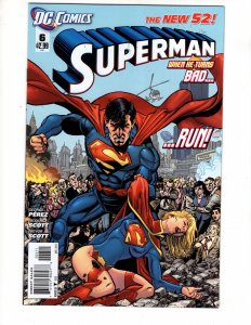 Superman #6  (2012) SUPERGIRL Appearance / ID#302