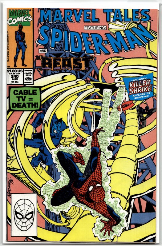 Marvel Tales #240 (1990) Beast