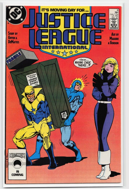 Justice League International #8 (1987) Justice League