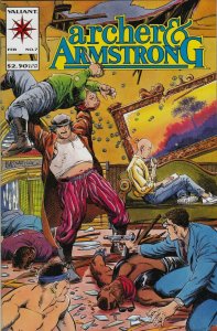 Archer & Armstrong #7 Valiant Comics February Feb 1993 (VF)