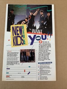 NEW KIDS ON THE BLOCK COMIC TOUR (1990 Series) #4 Comics Book 