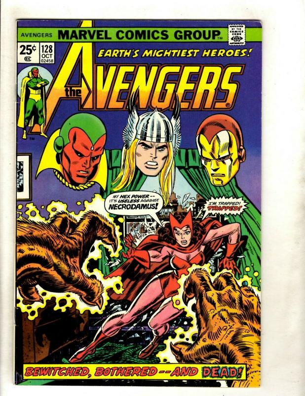 Lot Of 5 Avengers Marvel Comics # 127 128 129 130 131 Thor Hulk Iron Man GK2