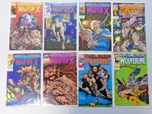 Marvel Comics Presents Wolverine lot - 84 diff books avg 8.0VF from #1-133(1988)