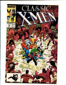 Classic X-Men #14 - Arthur Adams Cover Art! (9.0/9.2) 1987