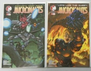 Micronauts #1+2 8.0 VF (2004 Devil's Due 3rd Series)