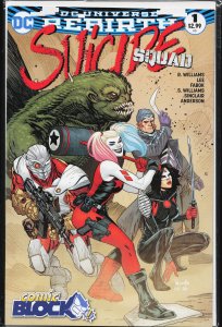 Suicide Squad #1 Comic Block Cover (2016) Suicide Squad