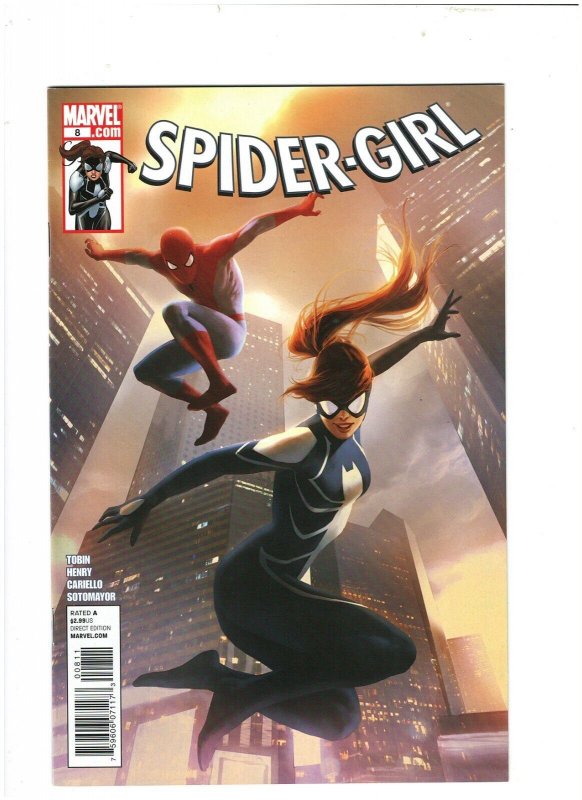 Amazing Spider-Girl #8 Marvel Comics 2011 Spider-man app. VF/NM 9.0 