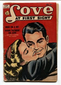 Love at First Sight #13 comic book 1952- Ace Golden Age Romance-G